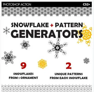 GraphicRiver - Snowflake & Christmas Pattern Generators