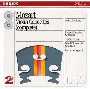 Arthur Grumiaux - Mozart: Violin Concertos (Complete) (1993)
