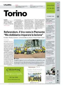 la Repubblica Torino - 22 Ottobre 2018