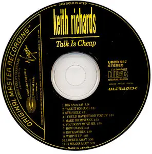 Keith Richards - Talk Is Cheap (1988) [MFSL UDCD 557]