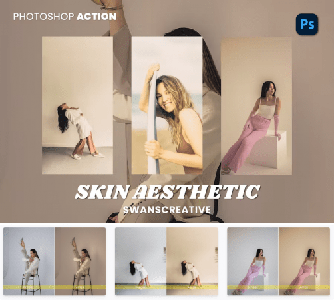 Skin Aesthetic Photoshop Action