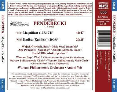 Warsaw Philharmonic Choir & Orchestra, Antoni Wit - Krzysztof Penderecki: Magnificat; Kadisz (2015)