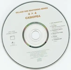 Casiopea - 4x4 (1982) {Japanese Mini Vinyl DSD Master}