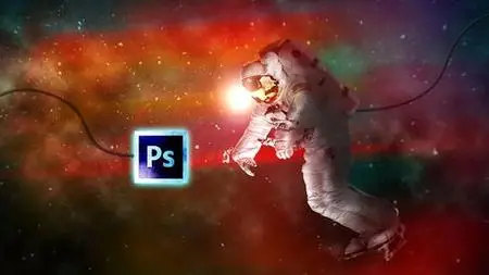 Space Explorer-Photo Composite Photo Manipulation Photoshop