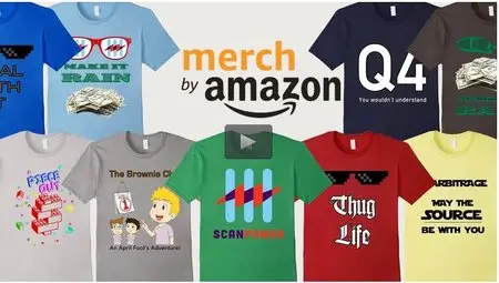 Udemy – Introduction: Make and Sell Custom Shirts w/ Merch by Amazon