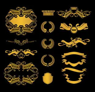 Easy Vector banner and lace 2