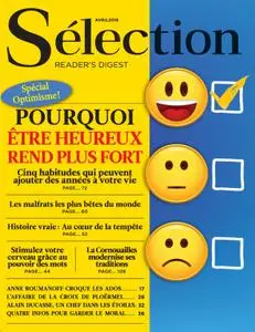 Sélection Reader's Digest France – avril 2018