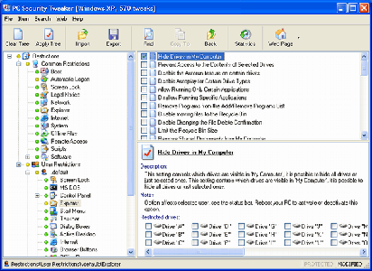 Portable PC Secuity Tweaker 7.6