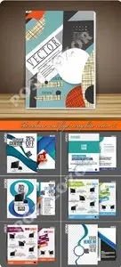 Brochure and flyer template vector 15