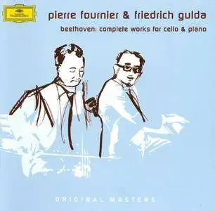 Beethoven - Complete Works For Cello & Piano -  Pierre Fournier & Friedrich Gulda (1960) {2CD Deutsche Grammophon rel 2006}