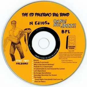 The Ed Palermo Big Band - Oh No! Not Jazz!! (2014) {2CD Set Cuneiform Records} (Frank Zappa related)