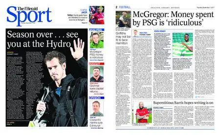 The Herald Sport (Scotland) – September 07, 2017