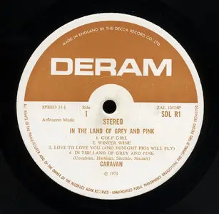 Caravan – In The Land of Grey and Pink (1971) 24-bit/96kHz New Vinyl Rip