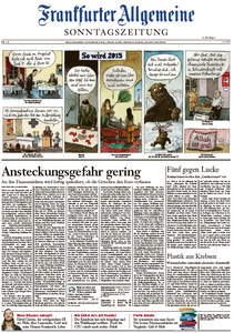 Frankfurter Allgemeine Zeitung am Sonntag, 04. Januar 2015