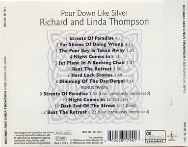 Richard & Linda Thompson - Pour Down Like Silver (1975)