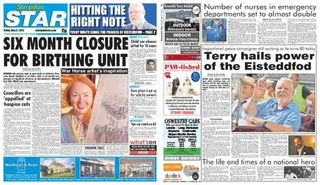 Shropshire Star Shrewsbury Edition – May 31, 2019