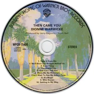 Dionne Warwicke (Warwick) - Then Came You (1975) Japanese Reissue 2008