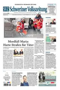 Schweriner Volkszeitung Gadebusch-Rehnaer Zeitung - 07. September 2019