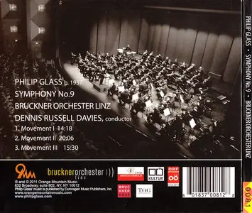 Philip Glass - Symphony No.9 (Perfomed Bruckner Orchester Linz, conducted by Dennis Russell Davies) (2012)