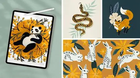 Draw Animals in Procreate: Plus Tips for Art Licensing Sales