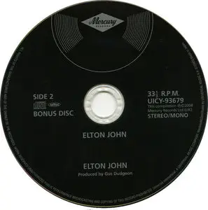 Elton John - Elton John (1970) [2008, Japan SHM-CD, Deluxe Edition]