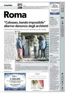 la Repubblica Roma - 10 Dicembre 2018