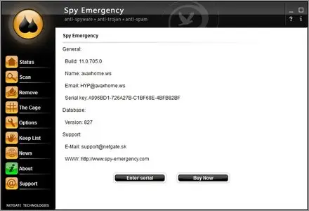 NETGATE Spy Emergency 11.0.705.0 Multilingual