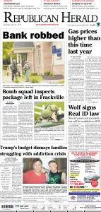 The Republican Herald - May 27, 2017