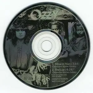 Ozzy Osbourne - 3 Promo CDS (1988)