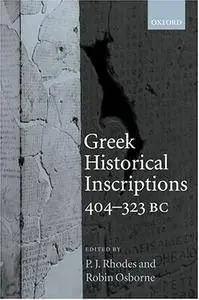 Greek Historical Inscriptions, 404-323 BC(Repost)