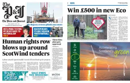 The Press and Journal Aberdeen – January 21, 2022