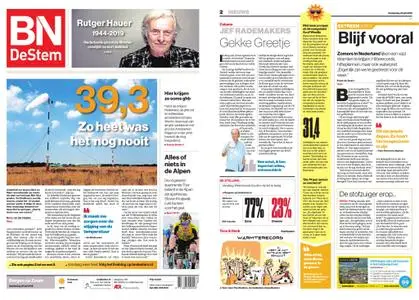 BN DeStem - Bergen op Zoom – 25 juli 2019