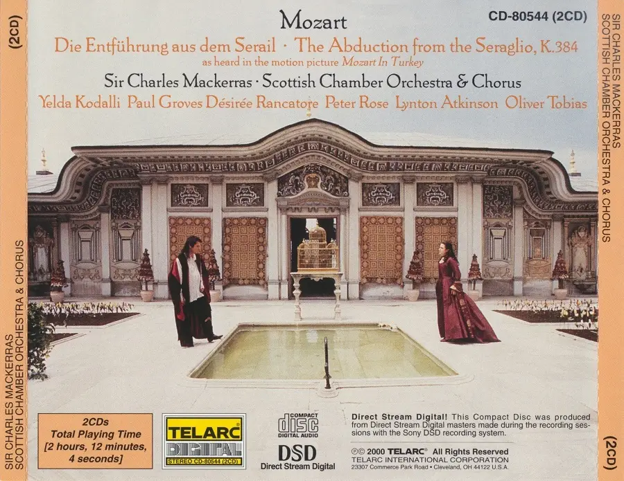 Charles Mackerras Scottish Chamber Orchestra Wolfgang Amadeus Mozart Die Entführung Aus Dem 