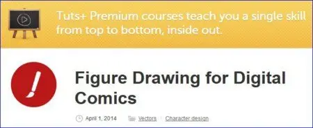 Tutsplus - Figure Drawing for Digital Comics