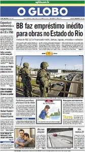 Jornal O Globo - 12 de junho de 2012 - Terça