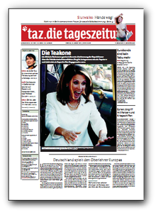 Tageszeitung TAZ vom 15 August 2011