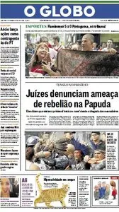 Jornal O Globo - 17 de dezembro de 2013 - Terça