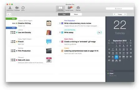 iStudiez Pro 1.4.4 Multilingual Mac OS X