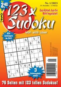 123 x Sudoku - Nr.1 2023