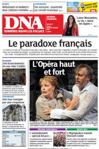 Dernières Nouvelles d'Alsace du Mardi 14 octobre 2014