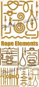 Rope Elements Vector