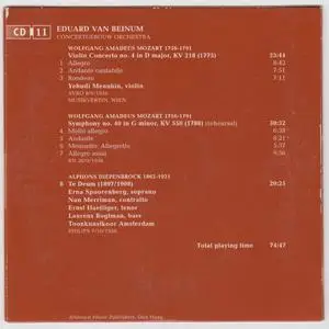 Eduard van Beinum - Concertgebouw Orchestra - Live - The Radio Recordings (2000) {11CD Box Set Q Disc 97015 rec 1935-1958}