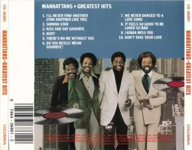 The Manhattans - Greatest Hits (1980) [1989, Reissue] *Repost*