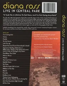 Diana Ross - Live In Central Park (2012) [DVD] {Shout! Factory}