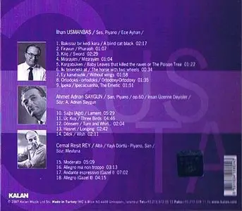 Üç Usta (Three Masters) - İlhan Usmanbaş, Ahmet Adnan Saygun, Cemal Reşit Rey (2007)