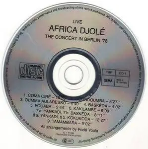 Africa Djole - Live: The Concert In Berlin '78 (1986) {FMP CD 1}