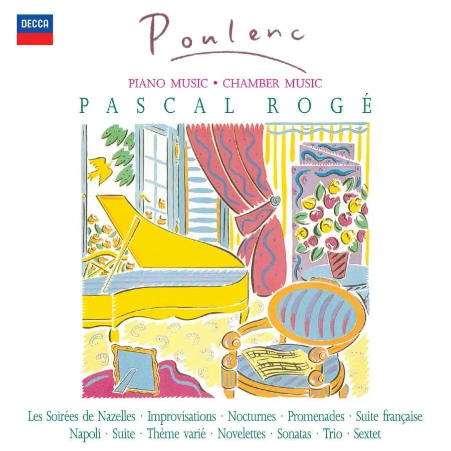 Pascal Roge - Francis Poulenc: Piano Music, Chamber Music (2008)