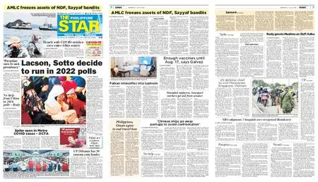The Philippine Star – Hulyo 21, 2021