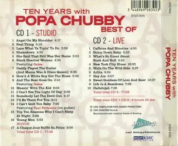 Popa Chubby - Ten Years With: Best Of (2005)