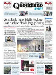 Quotidiano di Puglia Bari - 2 Dicembre 2022